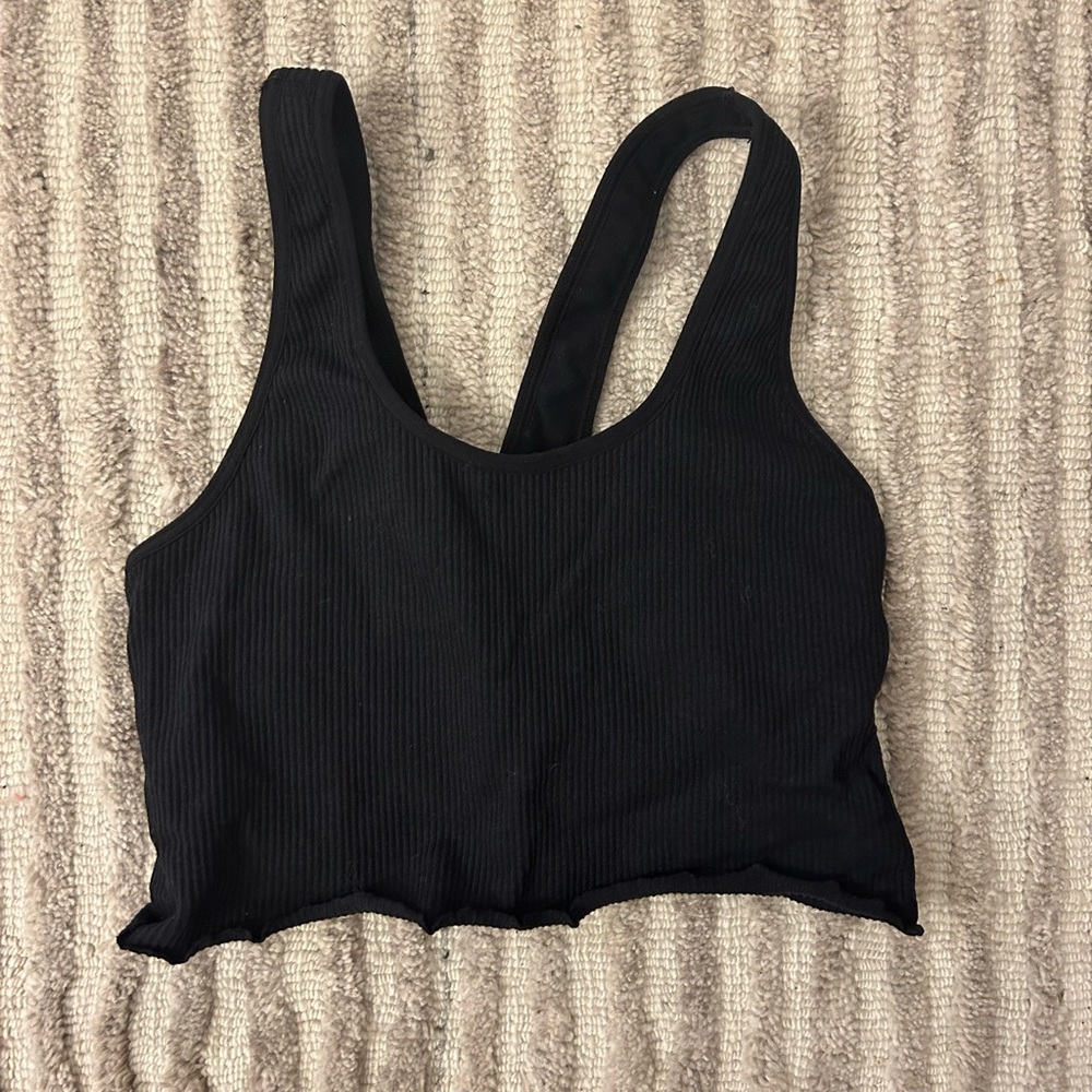Spiritual gangster cropped tank